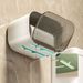 Toilet Waterproof Non Perforated Square Tissue Holder Toilet Roll Paper Box Storage Rack_maomaolike.com