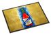 Hot Sauce Crystal Blue Doormat Front Door Mat Indoor Outdoor Rugs For Entryway, Non Slip Washable Low Pile, 24H X 36W_maomaolike.com