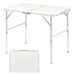 3FT/4FT/6FT Durable Plastic Folding Table W/Handles & Lock - Portable Indoor/Outdoor Picnic Dining Table For Camping, Parties, White_maomaolike.com