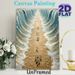 Surreal Parting Sea & Walking Crowd Painting Poster, Textured Brushstroke Surreal Scene Poster, Unique Artistic Decor Ideal For Living Room, Office_maomaolike.com