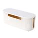Decoration Cover Artifact Power Strip Storage Box Cord Management Socket Wire Data Cable Organizer_maomaolike.com