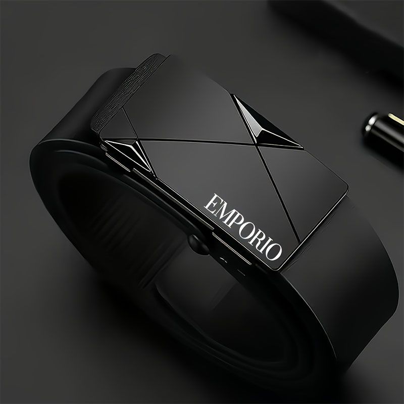Stylish Men's PU Leather Belt - Fashion Belts For Daily Life, Leisure, Party, Festival, Work, And Business Automatic_maomaolike.com