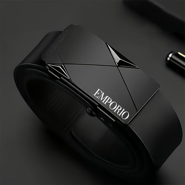 Stylish Men's PU Leather Belt - Fashion Belts For Daily Life, Leisure, Party, Festival, Work, And Business Automatic_maomaolike.com