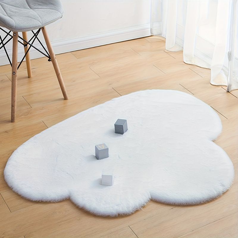 Cloud Rug, Gift For Mother's Day, Heart Shaped Rug, Fluffy Rugs, Shag Mats For Bedroom Living Room, Love Coquette Room Decor_maomaolike.com