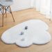 Cloud Rug, Gift For Mother's Day, Heart Shaped Rug, Fluffy Rugs, Shag Mats For Bedroom Living Room, Love Coquette Room Decor_maomaolike.com