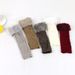 Men's Gloves Diamond shaped long fur gloves for women with sleeves, knitted warm fingerless arm sleeves, autumn and winter wool long gloves_maomaolike.com