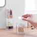 Cotton Swab Transparent Cotton Ball Makeup Remover Cotton Storage Box_maomaolike.com