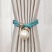 Creative Night Pearl Tiebacks Simple No-Installation Accessories Curtain Ties_maomaolike.com