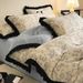 Milk Velvet Four-Piece Set 2024 New Coral Fleece Sheet Duvet Cover Bed Skirt Thickened Warm Autumn Winter Bedding_maomaolike.com