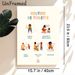 Toilet Routine Painting Poster, Warm-toned Cartoon-style Illustrated Bathroom Steps Poster, Clear Step-by-step Guide To Learn Proper Bathroom Habits_maomaolike.com