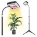 LED Plant Growth Fill Light Full Spectrum Bracket Floor Standing Desktop Indoor Green Plants Succulent Sunlight Plant Lamp_maomaolike.com