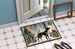 German Shorthaired Pointer Cozy Christmas Doormat Front Door Mat Indoor Outdoor Rugs For Entryway, Non Slip Washable Low Pile, 24H X 36W_maomaolike.com