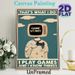 Gaming Themed Painting Poster, Vintage Retro TV-headed Gamer With Controller Poster, Playful Gaming-inspired Decor Ideal For Game Rooms, Living Spaces_maomaolike.com