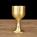 Brass High-Feet Copper Banquet Small Tea Supply Holy Water Cup Wine Set Decoration Ornament Wholesale_maomaolike.com