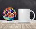 Colorful Figs Large Sandstone Coasters Pack Of 4 Absorbent Round Coasters Decor Gifts For Men Or Women, 4 In, Multicolor_maomaolike.com