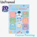 Space-themed Calming Guide Painting Poster, Pastel Cartoon Space Scene Poster, Practical Emotional Regulation Tips, Suitable For Office, Living Room_maomaolike.com