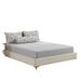 Home Garden Washed Cotton Bed Sheet Three Piece Set Four Pieces_maomaolike.com