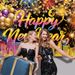 Happy New Year Background Cloth With 32 Inch Balloons Fireworks Designs New Year Backdrop Decor Holiday Photo Studio Props For 2025 New Year Party Photography Supplies_maomaolike.com