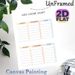 Chore Chart Painting Poster, Pastel-toned Minimalist Daily Schedule Poster, Practical Design To Organize Daily Tasks Ideal For Home Spaces_maomaolike.com