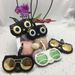Unisex Glasses bag Large glasses bag Sunglasses clip Portable fashion cartoon cute glasses case sunglasses set sunglasses_maomaolike.com