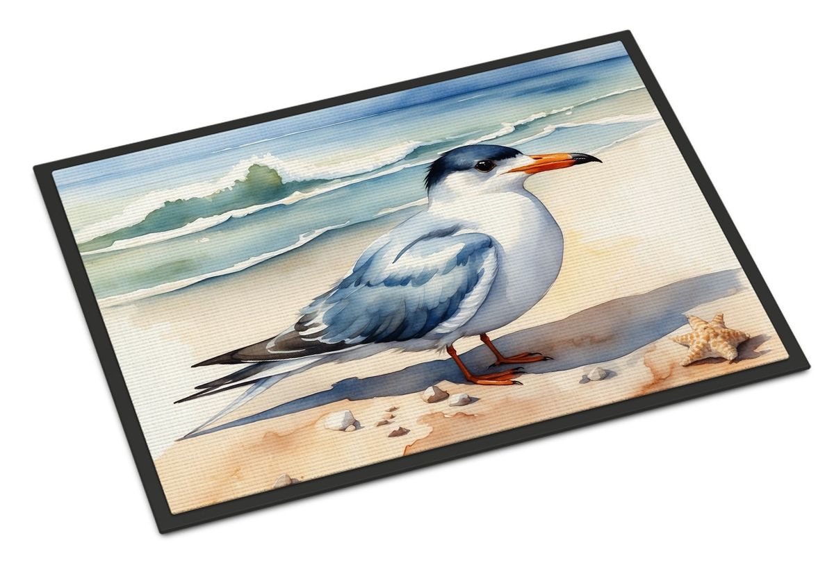 Tern Resting Doormat Front Door Mat Indoor Outdoor Rugs For Entryway, Non Slip Washable Low Pile, 24H X 36W_maomaolike.com