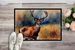Deer Doormat Front Door Mat Indoor Outdoor Rugs For Entryway, Non Slip Washable Low Pile, 24H X 36W_maomaolike.com