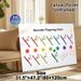 Recorder Fingering Chart Painting Poster, Vibrant Color-coded Musical Guide Poster, Helpful For Mastering Recorder Fingerings, Suitable For Music_maomaolike.com