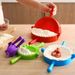 4pcs, Dumpling Maker Kit-Mold Ravioli, Empanadas, Gyozas, Pot Stickers, Jamaican Beef Patties, Pierogi, Calzones Home and Restaurant Use_maomaolike.com