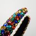 European and American New Heavy Industry Headband with Diamond Inlaid Sponge Wide Edge Headband Baroque Fashion Hair Accessory_maomaolike.com