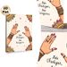 Indian Festive Adorned Hands Painting Poster, Vibrant Ethnic Illustrated Poster, Cultural Decorative Piece With Mandala Accents, Ideal For Living Room_maomaolike.com