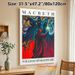 Macbeth Themed Painting Poster, Vibrant Surreal Style Poster, Captivating Literary Artwork Featuring Three Hooded Figures & Cloaked Figure With_maomaolike.com