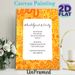 Acknowledgement Of Country Painting Poster, Vibrant Orange-yellow Aboriginal-style Patterned Poster, Promotes Land Care And Respect, Suitable For_maomaolike.com