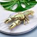 Solid Brass Crayfish Ornament Vintage Pure Copper Pen Holder Desk Decoration Craft Collection_maomaolike.com