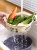 【 2272 Returning Customers 】 Double Layer Plastic Drainage, Washing, Kitchen, Living Room, Fruit And Vegetable Basket,_maomaolike.com