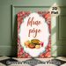 Indian Food Feast Painting Poster, Vibrant Traditional Indian Cuisine Poster, Cultural Decorative Design With Classic Meal Elements, Ideal For Dining_maomaolike.com