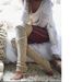 Unisex Long knitted woollen hosiery Pile hosiery strap leg warmers foot warmers_maomaolike.com