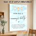 Baby Shower "How Big Is Mommy's Belly" Painting Poster, Soft Watercolor Onesie Design Poster, Interactive Game Sign For Baby Shower Party Events_maomaolike.com