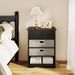 4-Drawer Dresser Modern Chest Storage Organizer With Open Shelves_maomaolike.com
