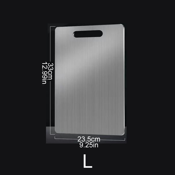 Cutting Boards For Kitchen, Titanium Cutting Board, Food Grade Stainless Steel Cutting Board For Meat,Fruit, Vegetables, Outdoor Or Indoor_maomaolike.com