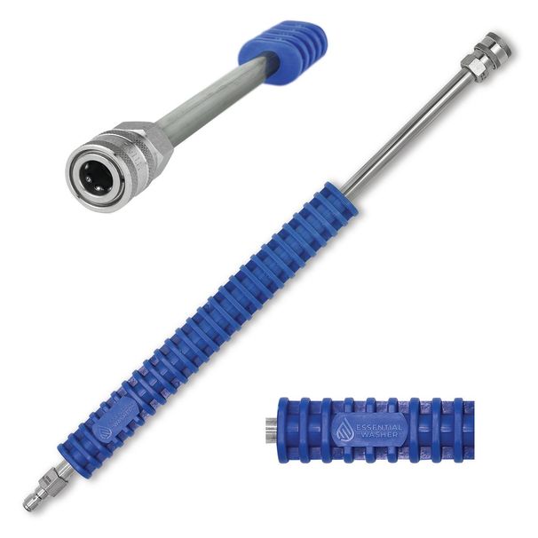 18" Premium Pressure Washer Extension Wand | Stainless Steel, High Performance Cleaning_maomaolike.com