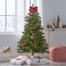 4.5 Ft Hinged Tree With 200 Clear Lights_maomaolike.com