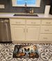 Papillon Spooky Halloween Memory Foam Kitchen Mat Machine Washable Anti-Fatigue Mat Cushion Comfort Bath Mat Or Kitchen Rug_maomaolike.com