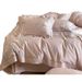 Autumn Winter 100S Long Staple Brushed Four-Piece Set American Floral Embroidery Pure Cotton Warm Duvet Cover Bedding_maomaolike.com