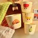 4 Ceramic Cups For Home Dormitory New High Beauty Breakfast Cups Milk Cups Makeup Cups_maomaolike.com