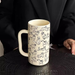 Large Capacity Ceramic Coffee Cup, Cat Cup, Couple Breakfast Cup, Mug_maomaolike.com