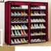 Dustproof Shoe Rack Shoe Cabinet Organizer Multi-Tier Shoe Shelf Storage Rack Small Shoe Rack For Dorms And Home Simple Space-Saving_maomaolike.com