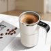 1pc automatic stirring cup, portable 304 stainless steel coffee cup with temperature display, USB charging, suitable for home and office use_maomaolike.com