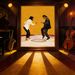 European And American Pop Styles, Artist Records, Wall Art Posters, Living Room Sofa Backdrop Decorative Paintings, Art Exhibition Pieces_maomaolike.com