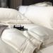 Light Luxury Style 140-Count Double-Ply Pima Four-Piece Set Simple Summer Pure Cotton Duvet Cover Naked Sleep Bedding Bed Sheet_maomaolike.com