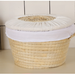 Home Creative Insulated Basket With Lid Rattan Storage Straw Woven Bun Cake Food Chestnut Box Commercial Use_maomaolike.com